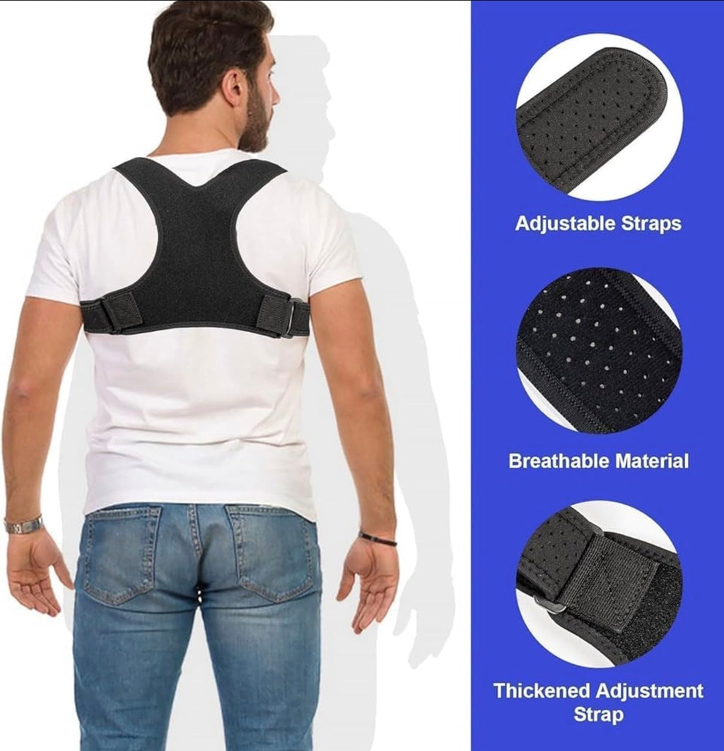 Adjustable Posture Corrector - Relieves Back Pain